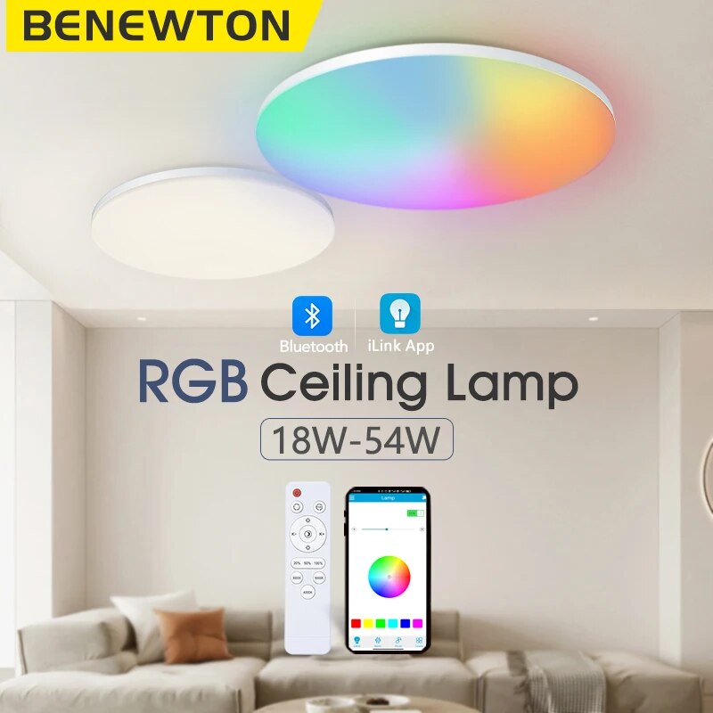 Smart Home For Pc - BENEWTON Smart Ceiling Light RGB CCT