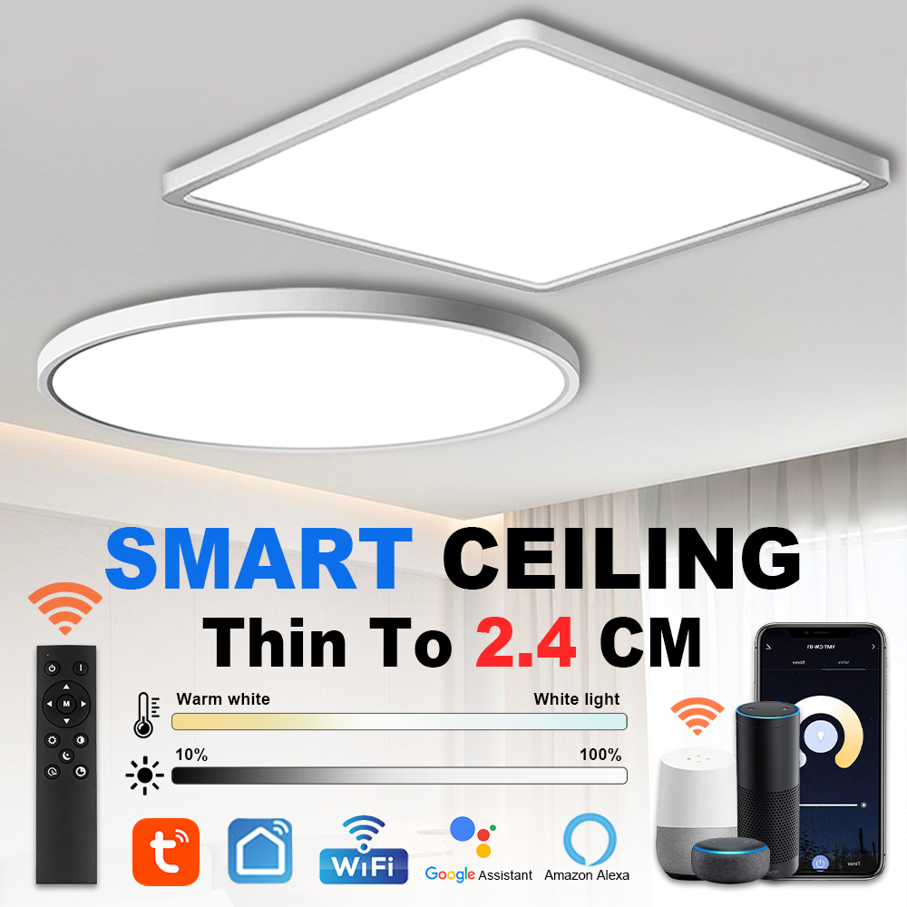 Smart Home For Pc - Modern LED Ceiling Light Smart Tuya