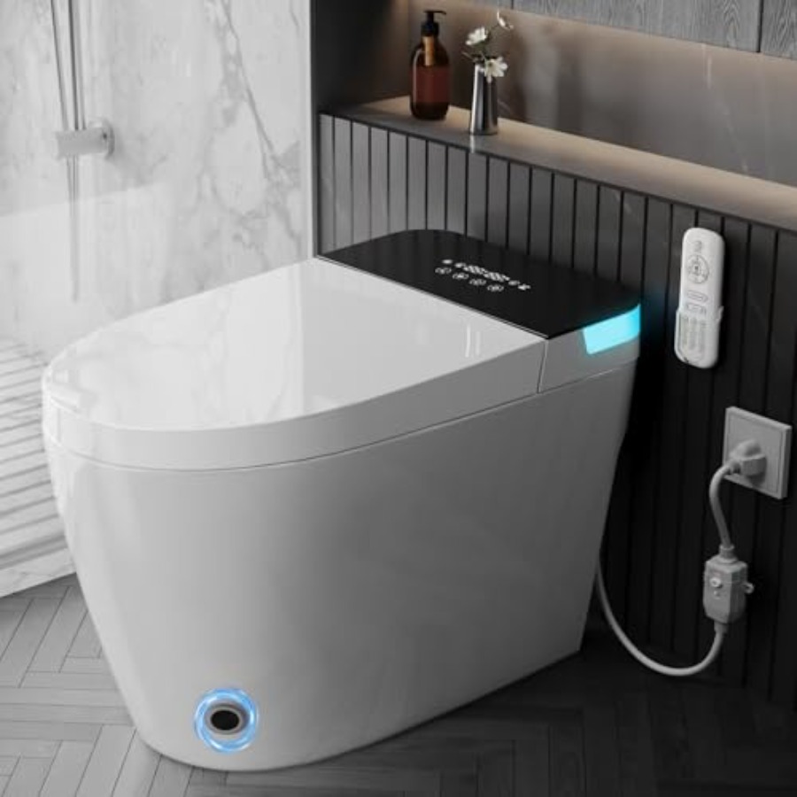 Smart Home Controller - Bathroom smart toilet with heated seat,