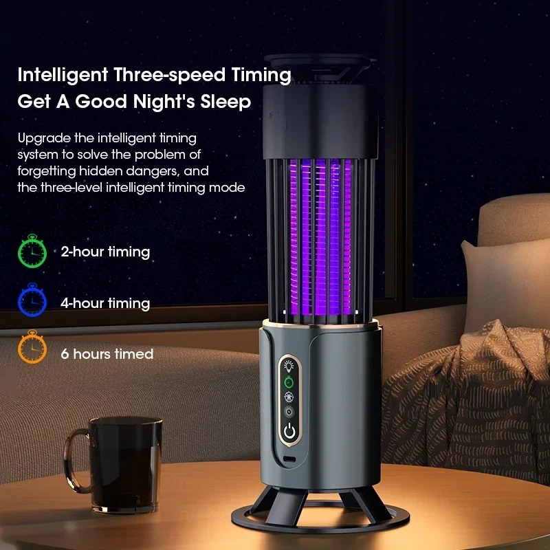 Smart Home Killer - 2-in-1 Mosquito Killer Lamp Rechargeable Portable