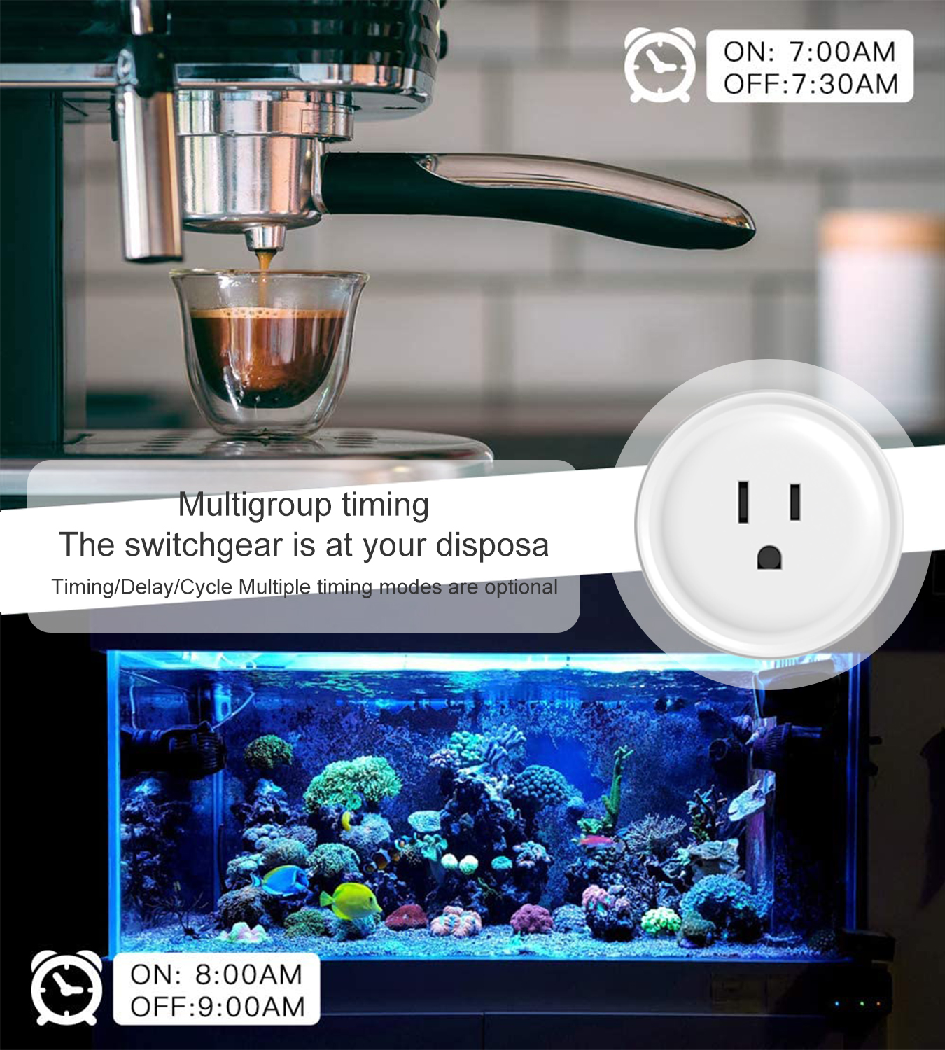 Tuya WiFi US Round 10A Smart P – Smart Home Voice Control recenzja i cena