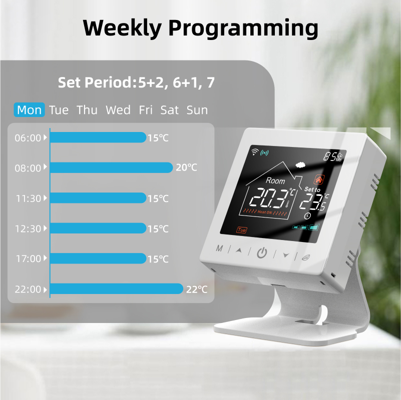 Smart home Wifi thermostat tuy – Universal Remote Smart Home recenzja i cena