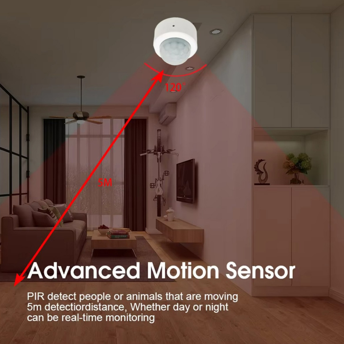 Zigbee PIR Motion Sensor Human – Zigbee Motion Sensor recenzja i cena