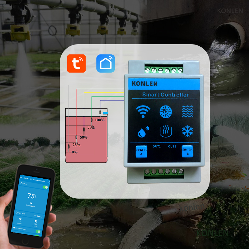KONLEN Tuya Water Level Sensor – Wifi Water Sensor recenzja i cena