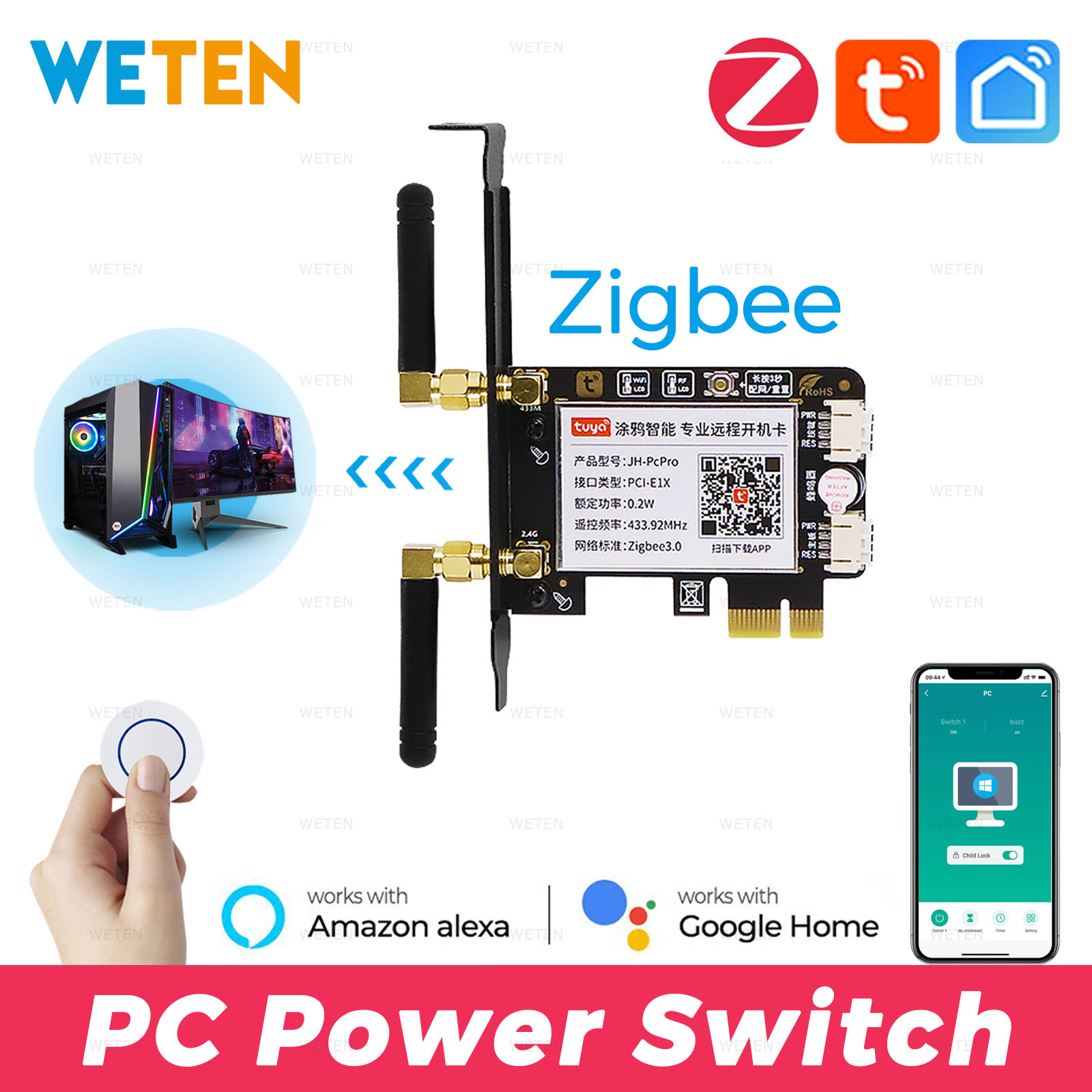 Tuya Zigbee Computer Power Res – Smart Home For Pc recenzja i cena