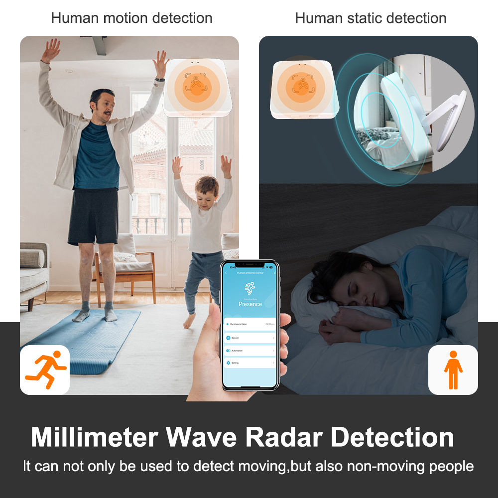 Tuya WiFi/Zigbee Human Presenc – Zigbee Motion Sensor recenzja i cena