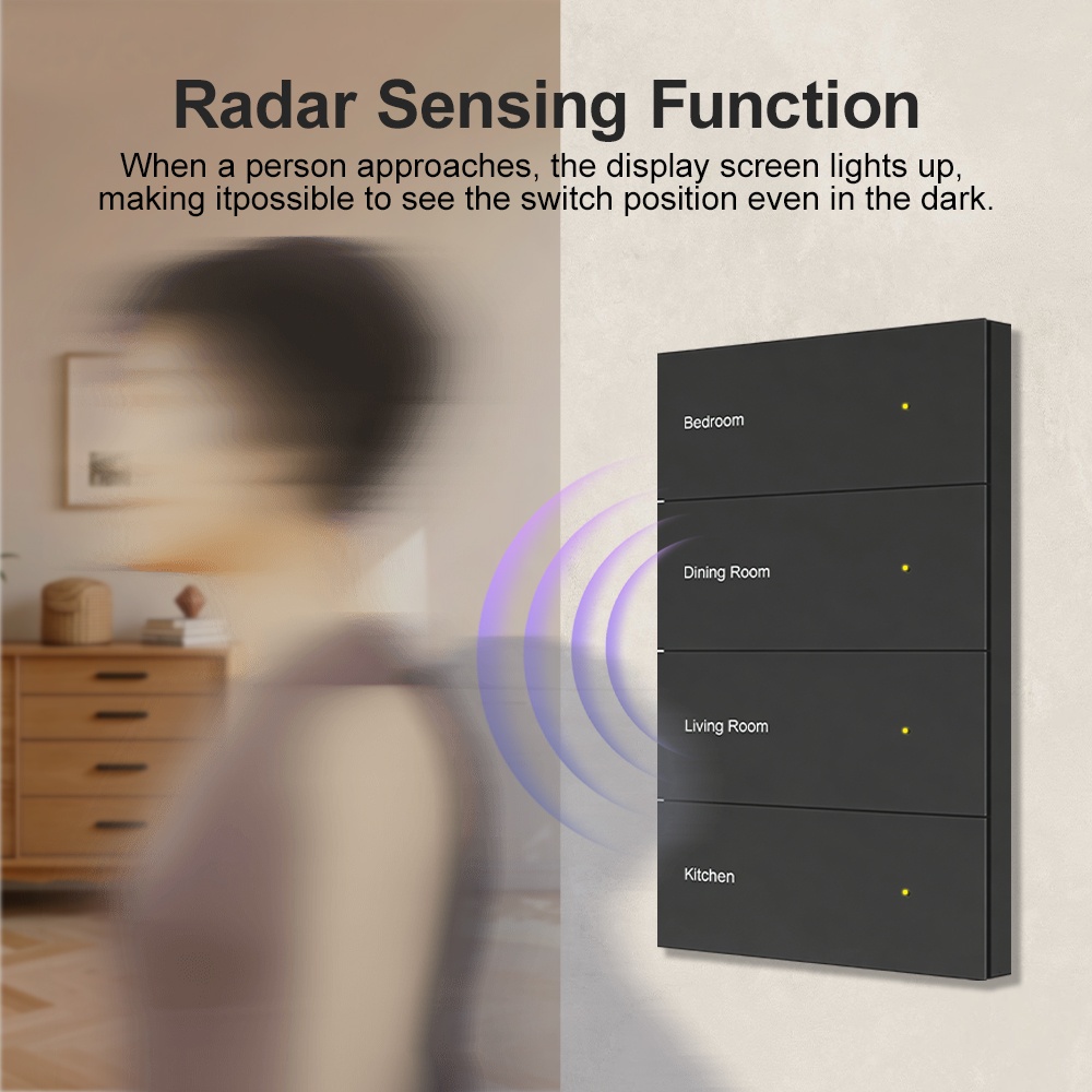 Manhot DIY Name Switch Zigbee  – Smart Home Voice Control recenzja i cena