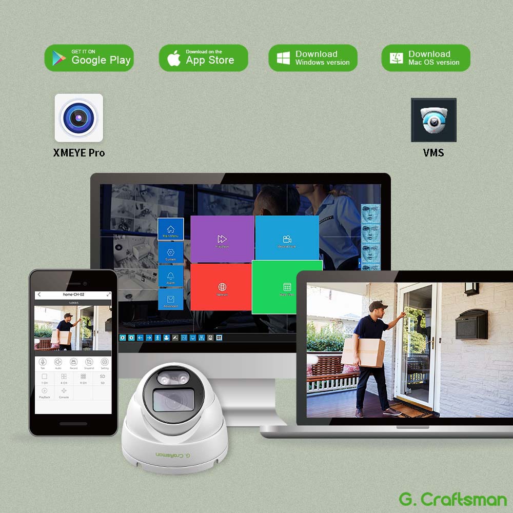 CN XMeye X 6MP, 2.8mm, 20FPS,  – Security Ip Camera recenzja i cena