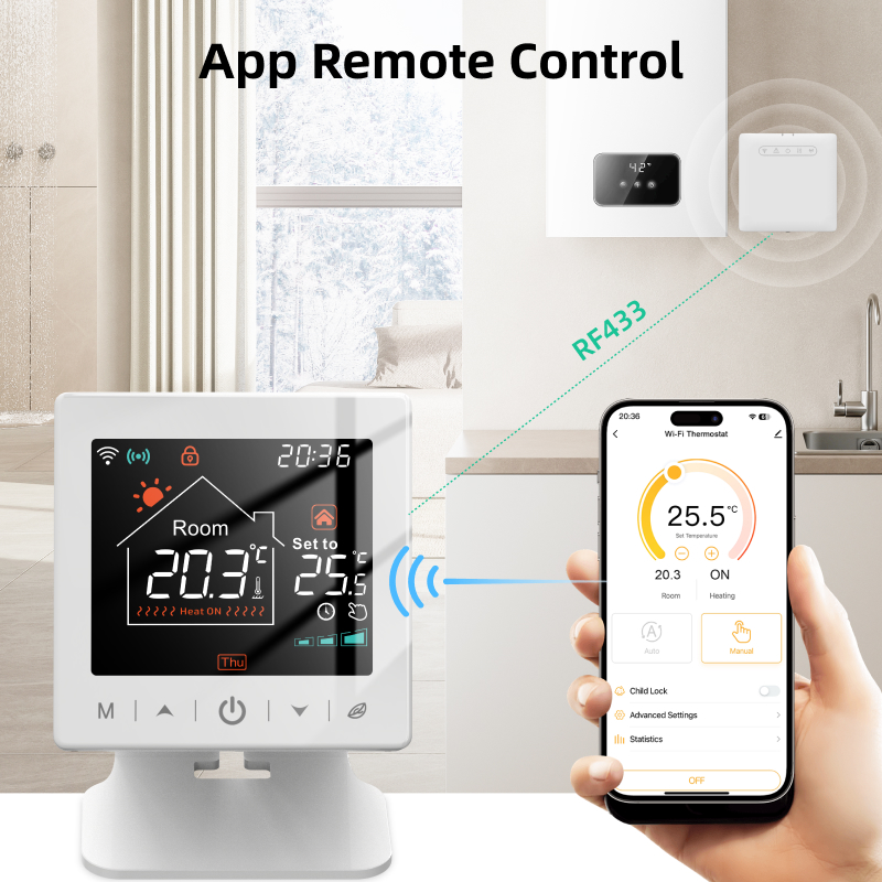 Smart home Wifi thermostat tuy – Smart Home Thermostat recenzja i cena