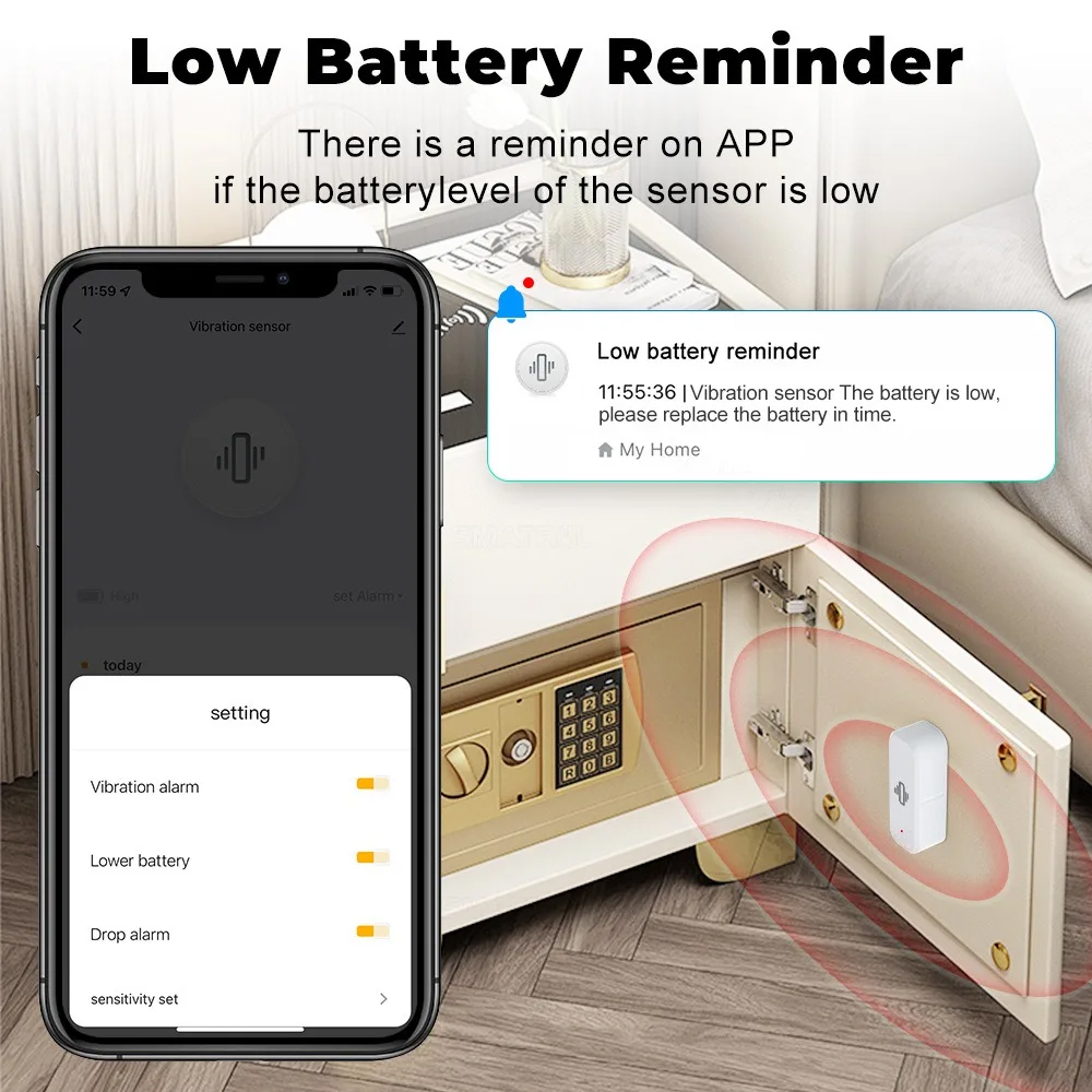 Smart Vibration Sensor ZigBee  – Zigbee Motion Sensor recenzja i cena