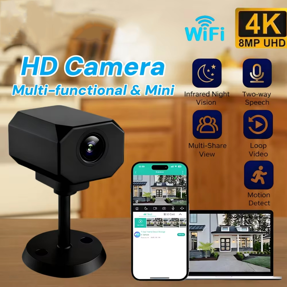 4K HD WiFi Security Camera for – Security Ip Camera recenzja i cena