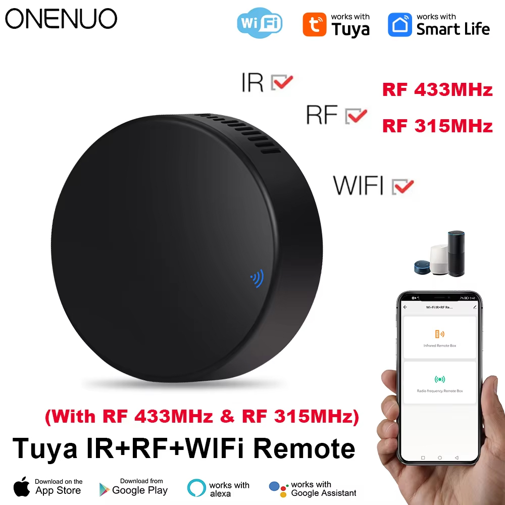 Tuya WiFi RF IR Remote Control – Universal Remote Smart Home recenzja i cena