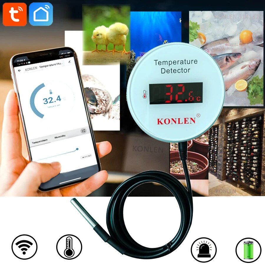 KONLEN Tuya Wifi Temperature S – Smart Home Thermostat recenzja i cena