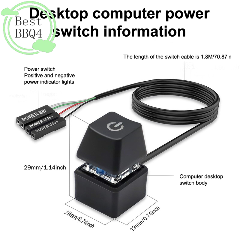 (BBQ4)Computer Desktop Switch  – Smart Home For Pc recenzja i cena