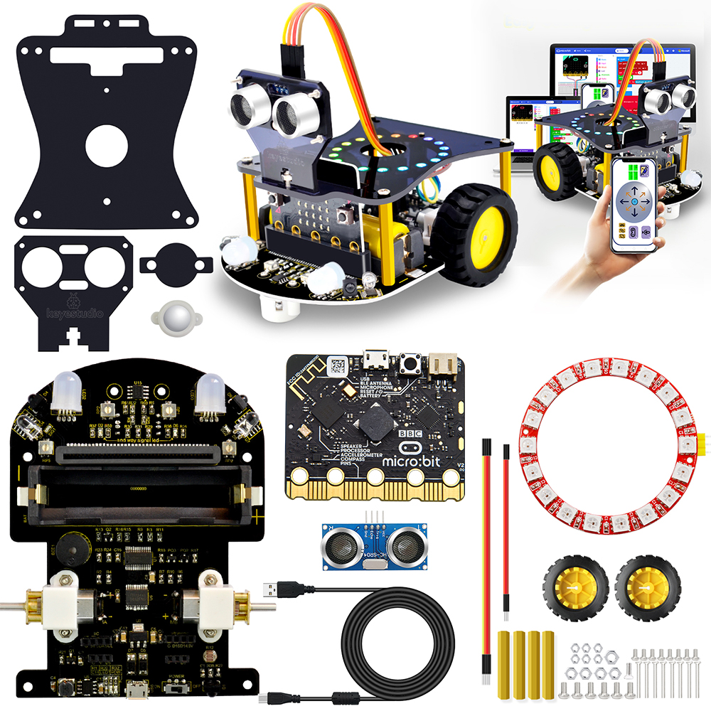 Keyestudio Microbit V2 Robot C – Smart Home Micro Bit recenzja i cena