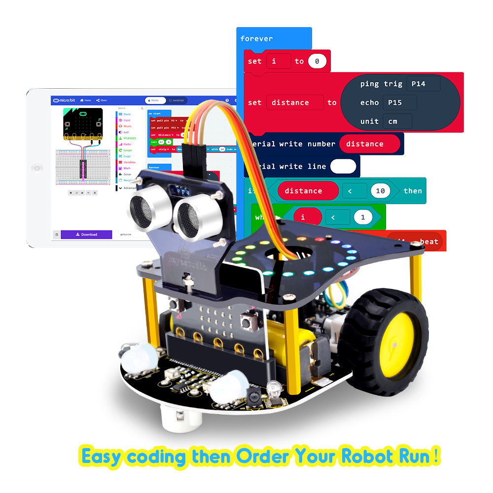 Keyestudio Microbit V2 Robot C – Smart Home Micro Bit recenzja i cena