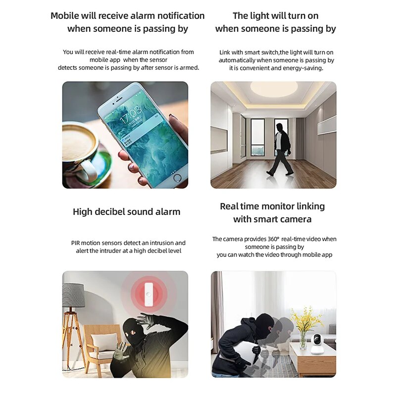 Tuya WiFi Zigbee PIR Motion Se – Zigbee Motion Sensor recenzja i cena