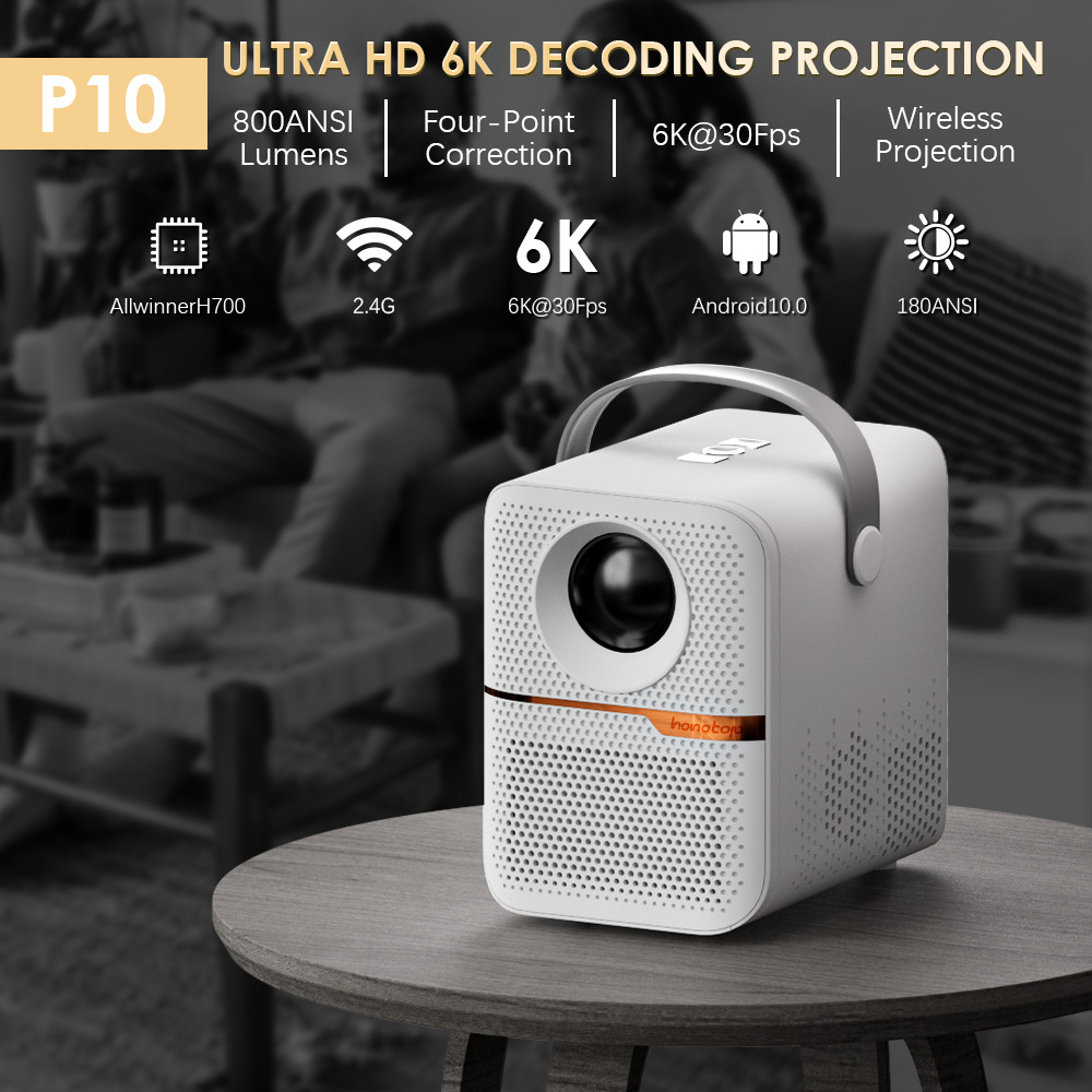 P10 Smart Mini Projector 300AN – Smart Home X10 recenzja i cena