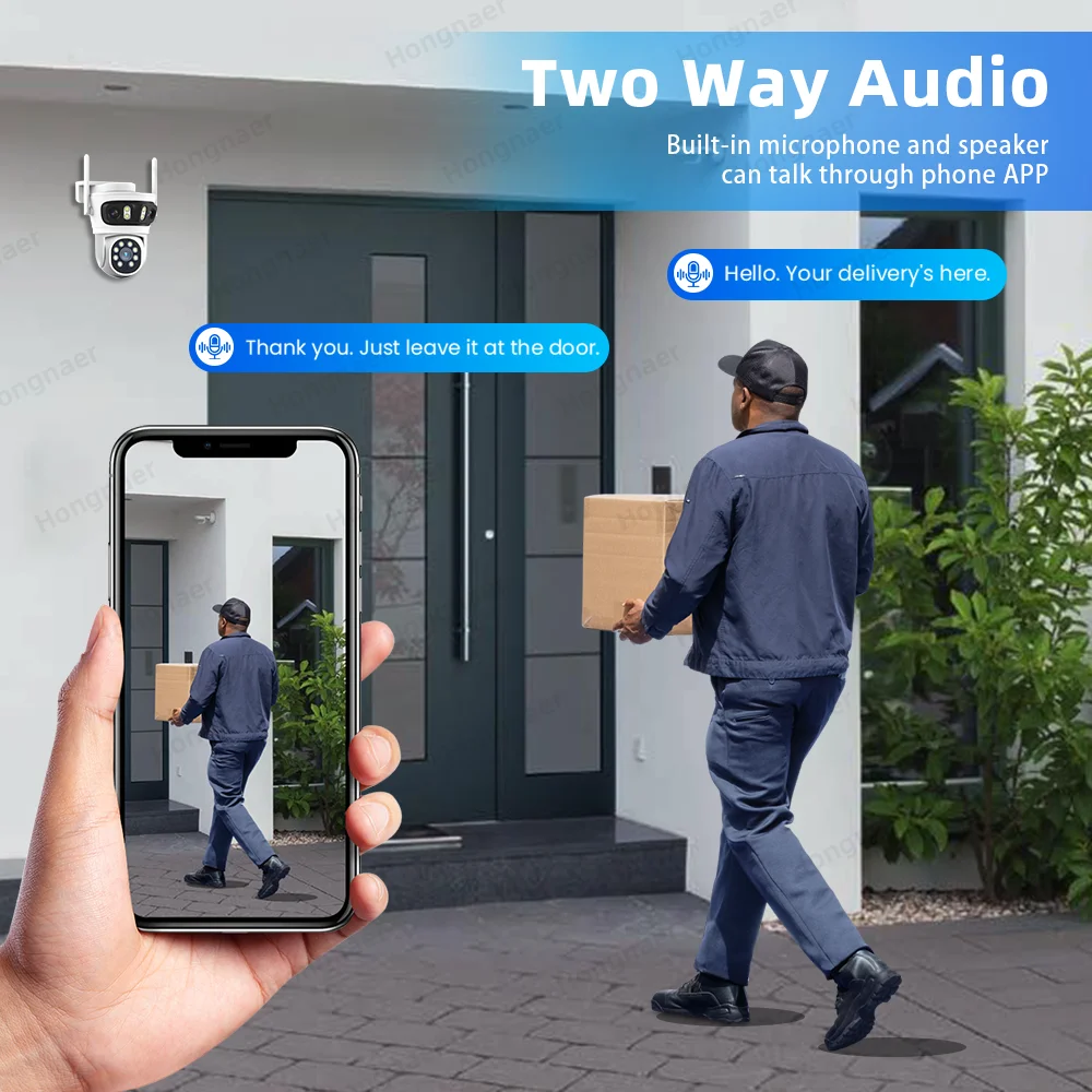 2026 Hongnaer 6MP 4CH 3 Lens 2 – Security Ip Camera recenzja i cena