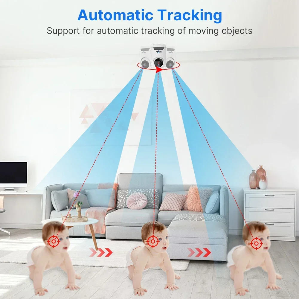 Dual Lens 2K 4MP PTZ Camera |  – Smart Home X10 recenzja i cena