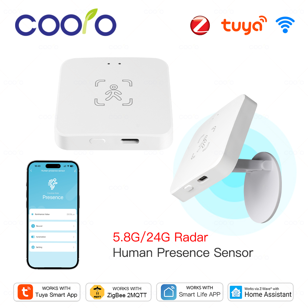 Tuya WiFi/ Zigbee Smart Human  – Zigbee Motion Sensor recenzja i cena