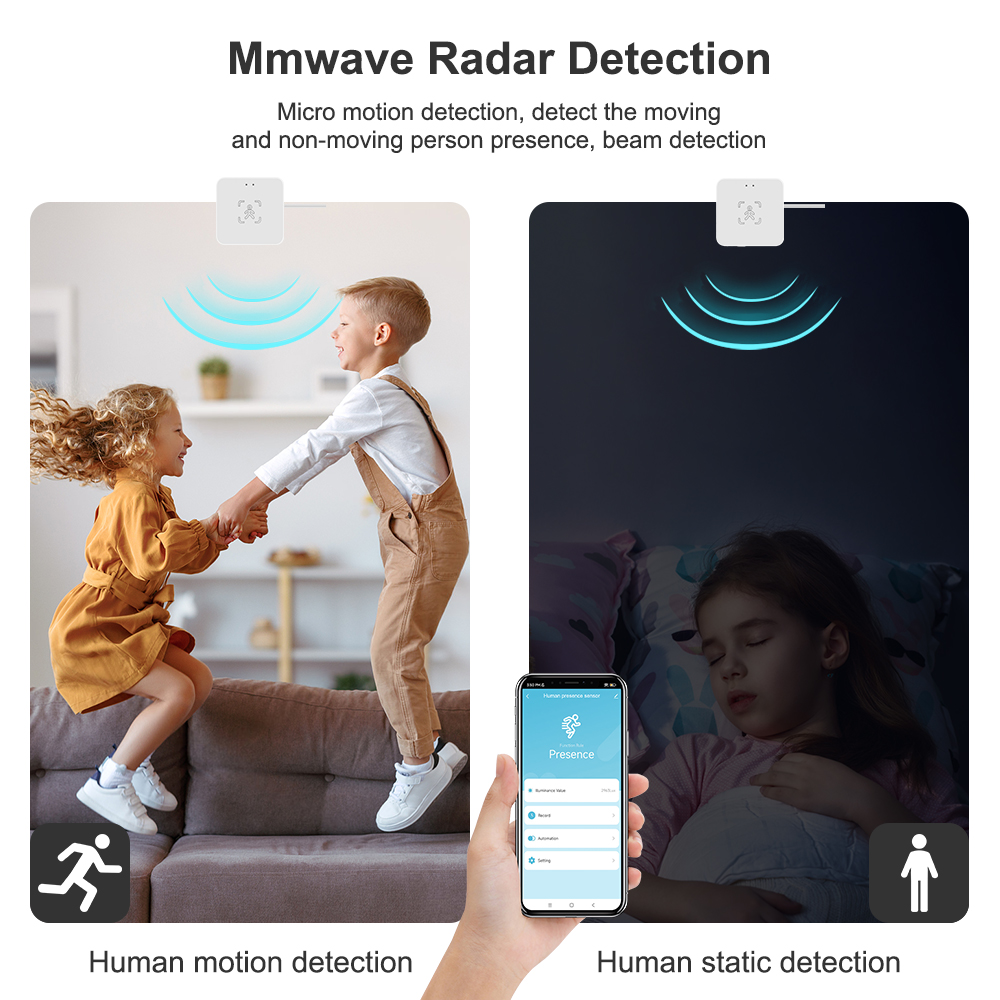 Tuya WiFi/ Zigbee Smart Human  – Zigbee Motion Sensor recenzja i cena