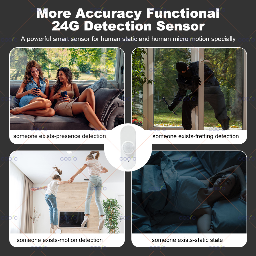 24G MmWave Radar Human Presenc – Zigbee Motion Sensor recenzja i cena