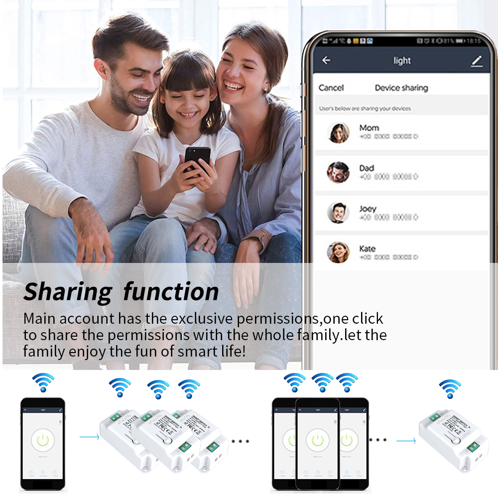 Tuya WiFi Smart Switch Wireles – Smart Home Voice Control recenzja i cena