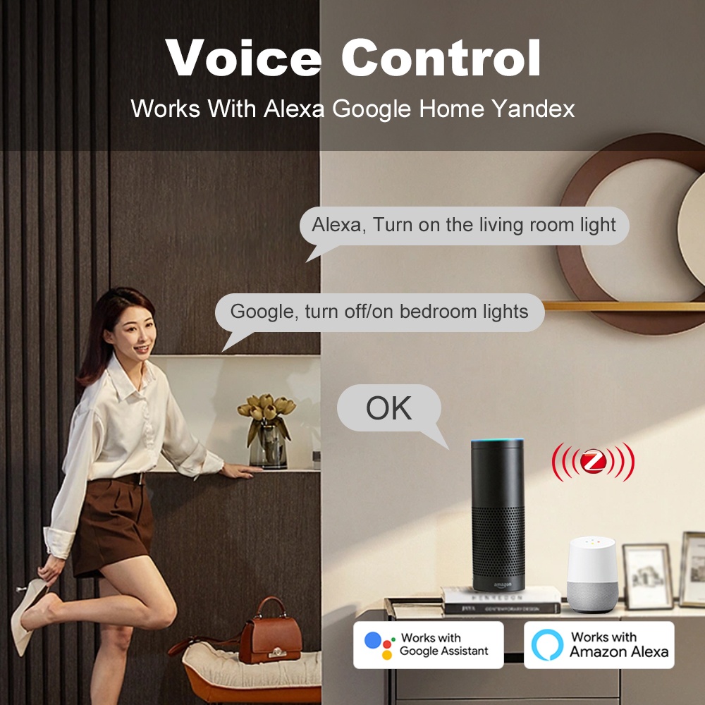 Smart Life ZigBee Push Button  – Smart Home Voice Control recenzja i cena