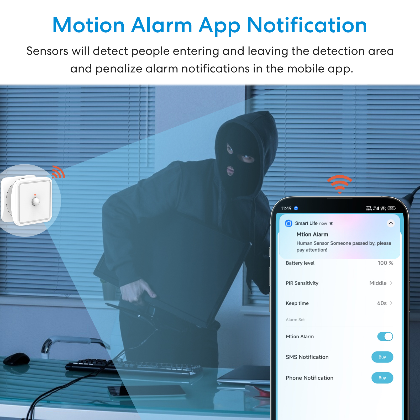 Tuya ZigBee Human Motion Senso – Zigbee Motion Sensor recenzja i cena