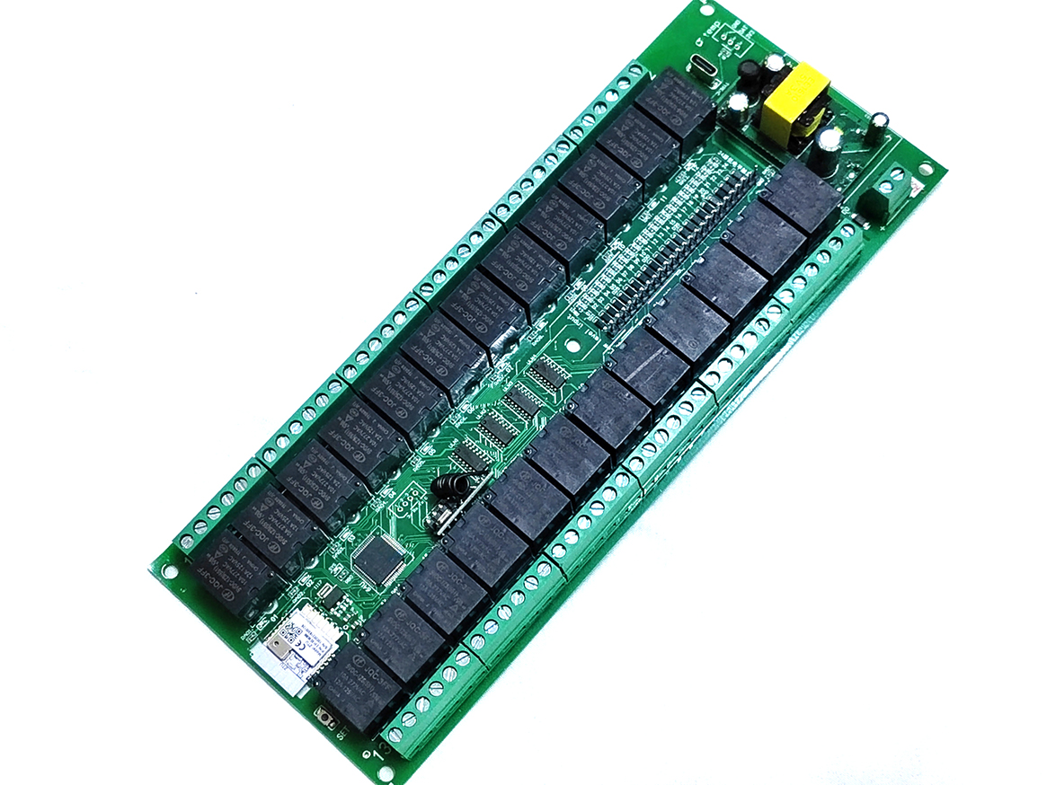 Relay Switch Module 24 Channel – Universal Remote Smart Home recenzja i cena