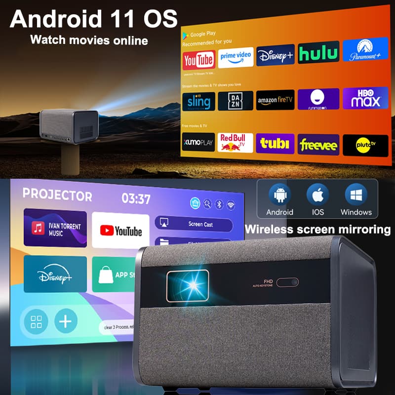Huaweishi-J10 LED Projector, 1 – Smart Home X10 recenzja i cena
