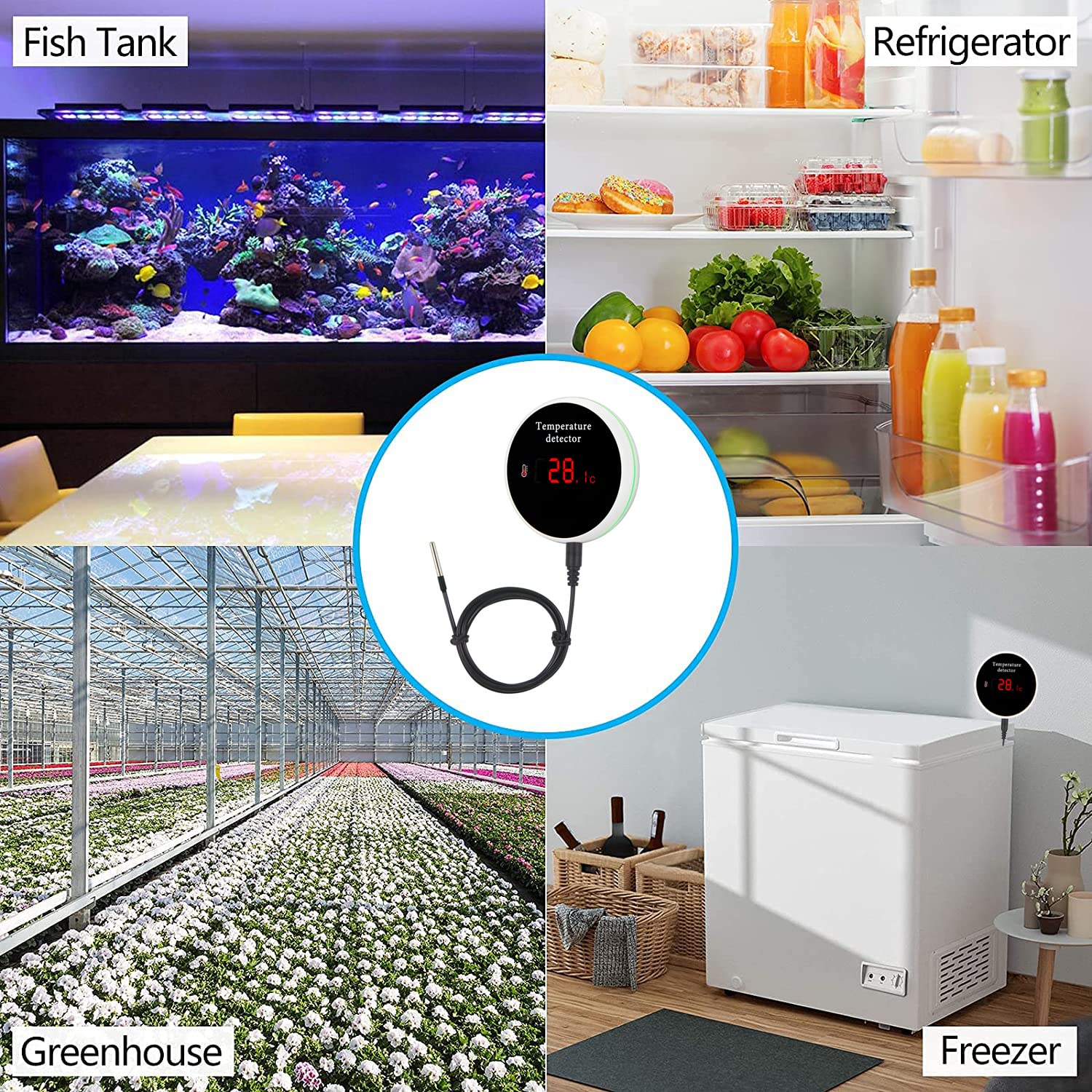 Tuya WiFi Temperature Senor 1M – Smart Home Thermostat recenzja i cena