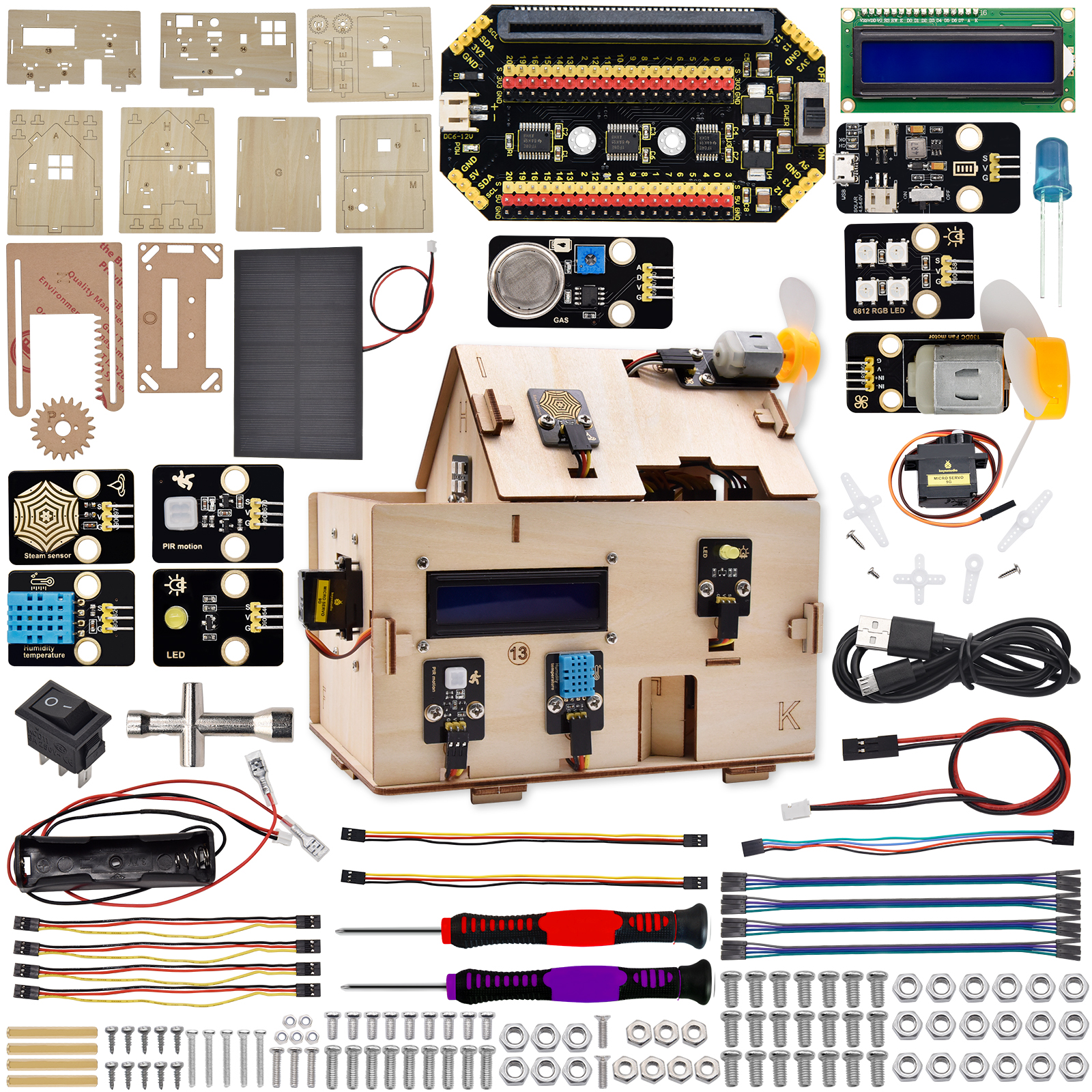 Keyestudio STEM Microbit V2 Sm – Smart Home Micro Bit recenzja i cena