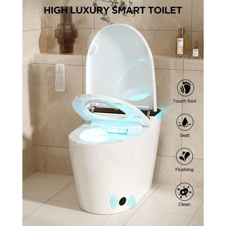 Bathroom smart toilet with hea – Smart Home Controller recenzja i cena
