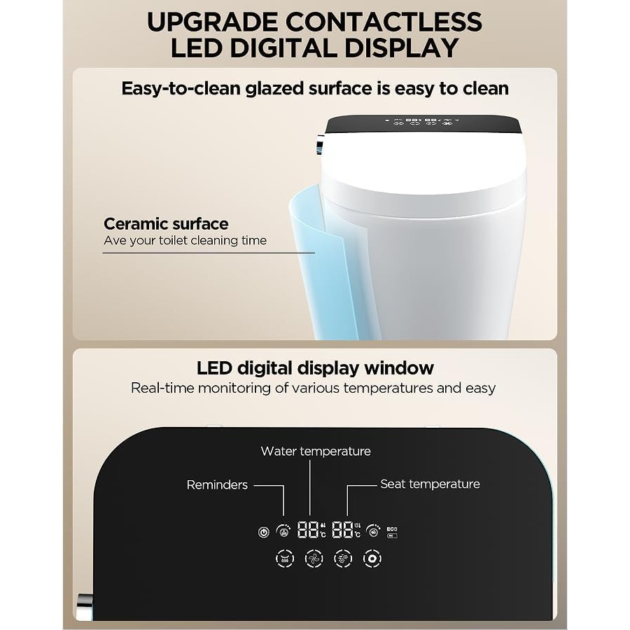 Bathroom smart toilet with hea – Smart Home Controller recenzja i cena
