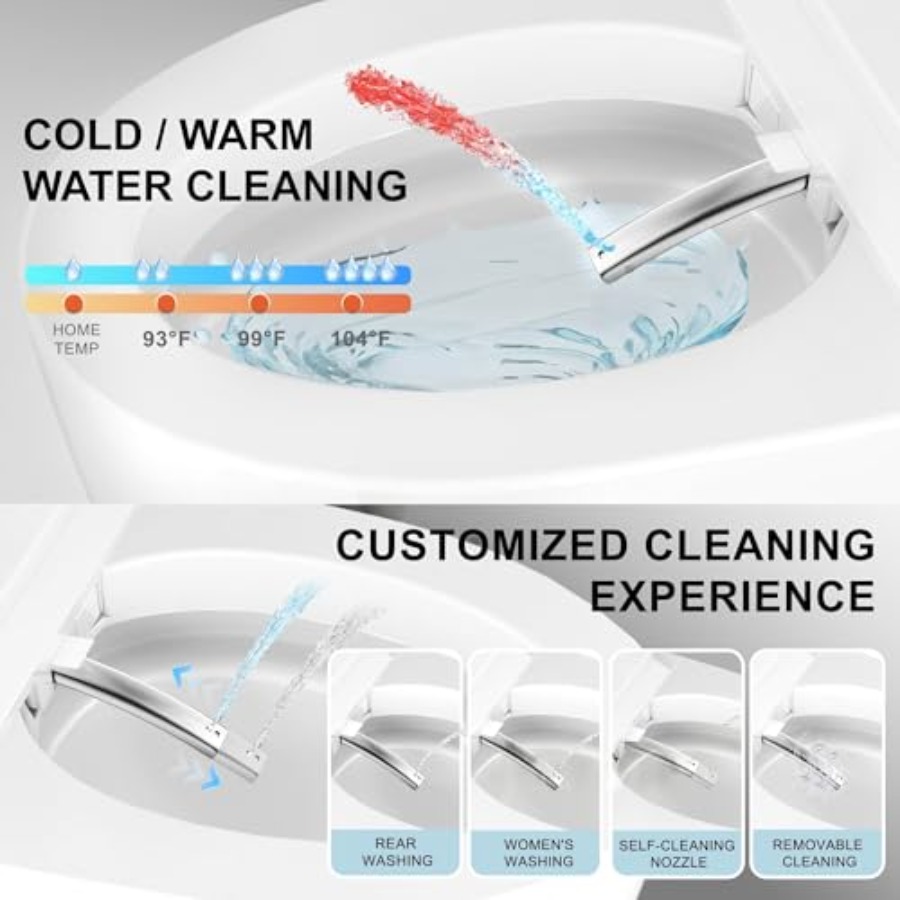Bathroom smart toilet with hea – Smart Home Controller recenzja i cena