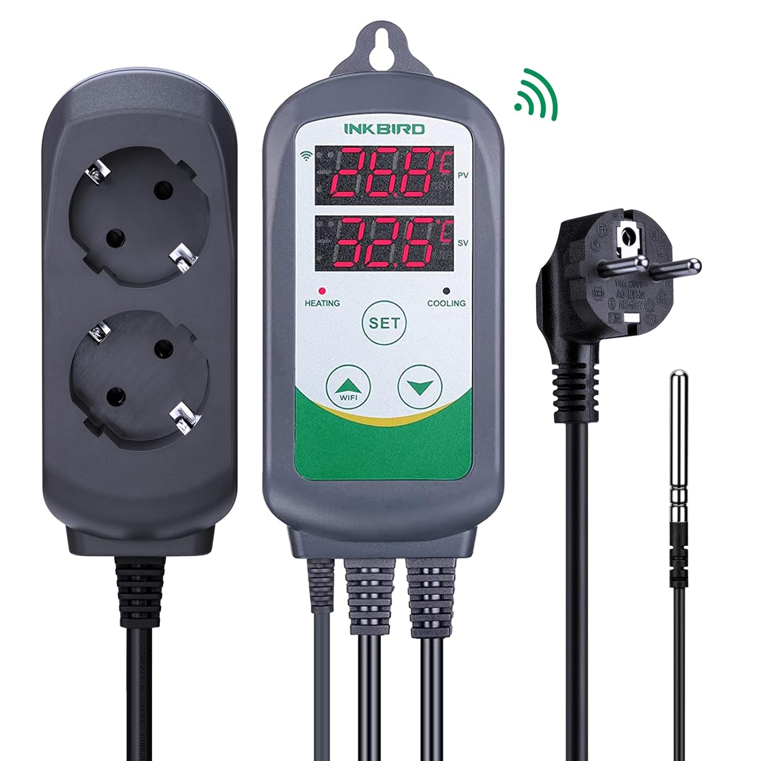 INKBIRD ITC-308-WiFi Digital T – Smart Home Thermostat recenzja i cena