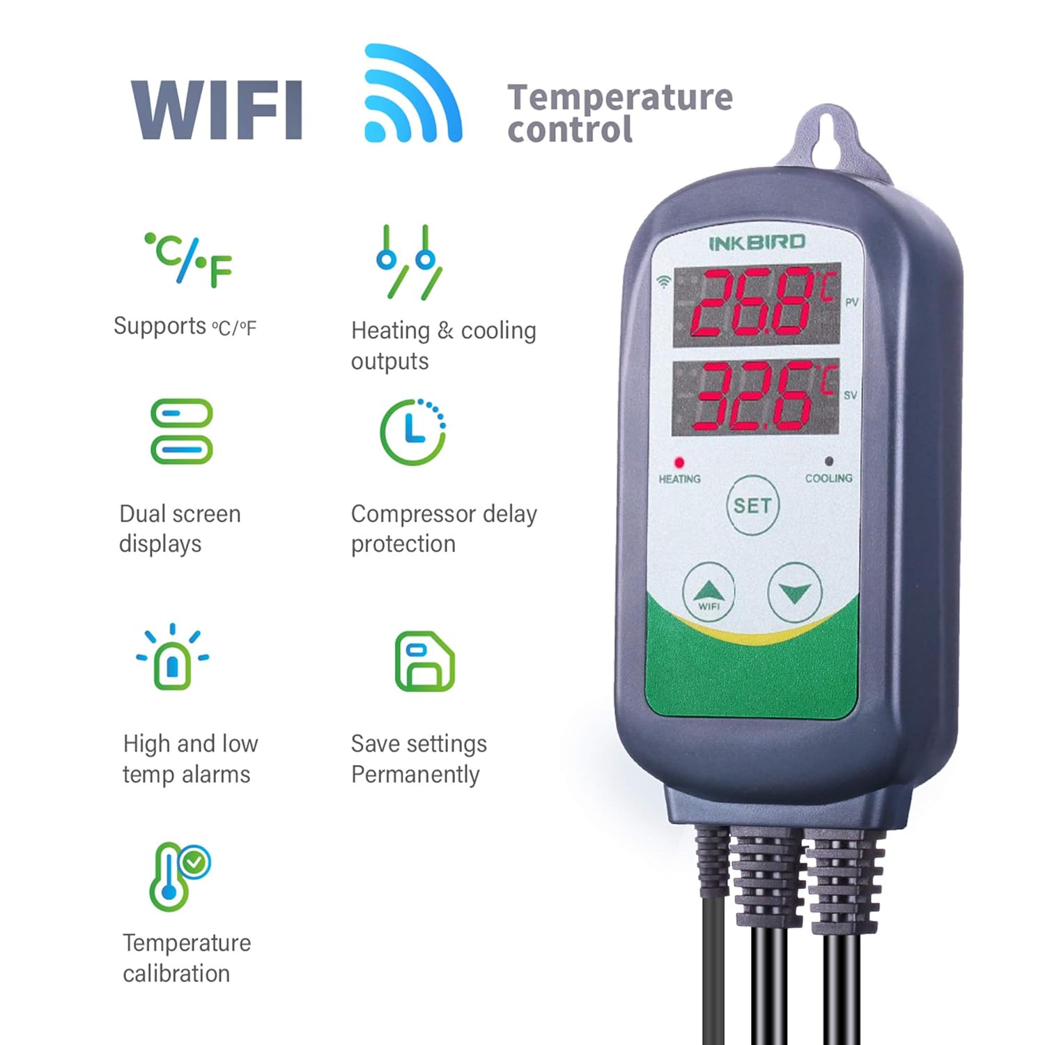 INKBIRD ITC-308-WiFi Digital T – Smart Home Thermostat recenzja i cena