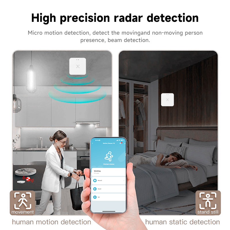 iHseno Tuya Zigbee Human Prese – Zigbee Motion Sensor recenzja i cena