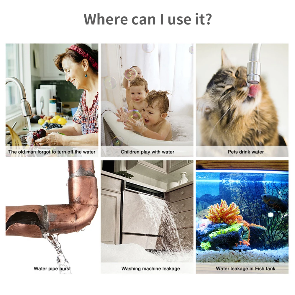 Tuya WiFi Zigbee Water Sensor  – Wifi Water Sensor recenzja i cena
