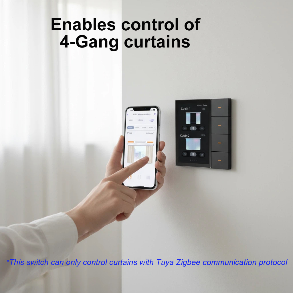 Tuya Zigbee Smart Switch 4 Gan – Smart Home Voice Control recenzja i cena