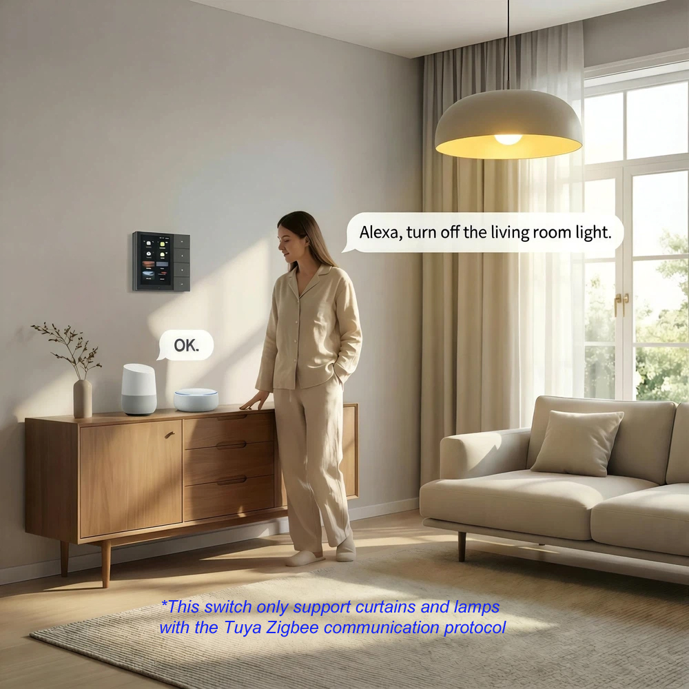 Tuya Zigbee Smart Switch 4 Gan – Smart Home Voice Control recenzja i cena
