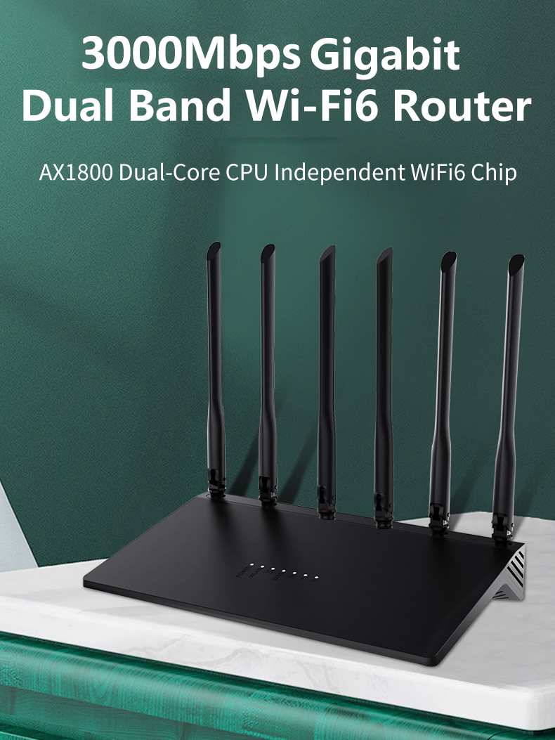 ZBT AX3000 WIFI 6 Router 3000M – Smart Home X10 recenzja i cena