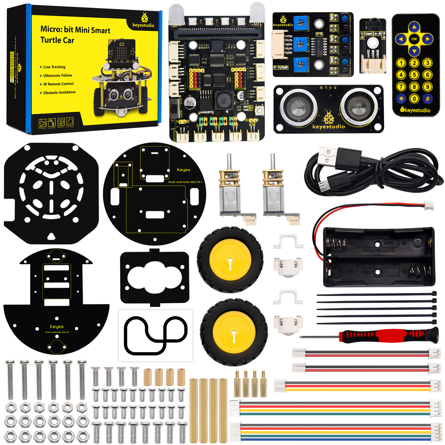 Keyestudio Micro:Bit V2 Robot  – Smart Home Micro Bit recenzja i cena
