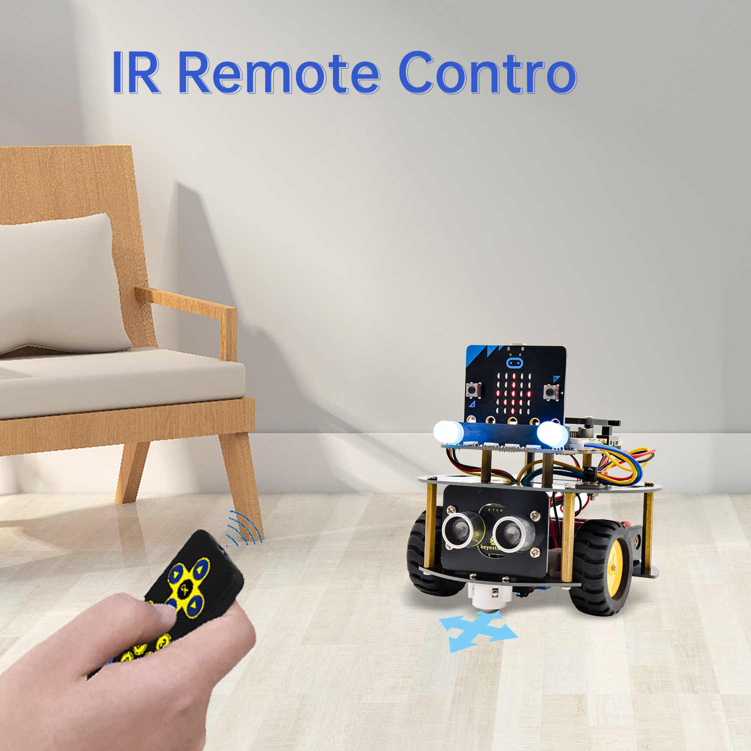 Keyestudio Micro:Bit V2 Robot  – Smart Home Micro Bit recenzja i cena