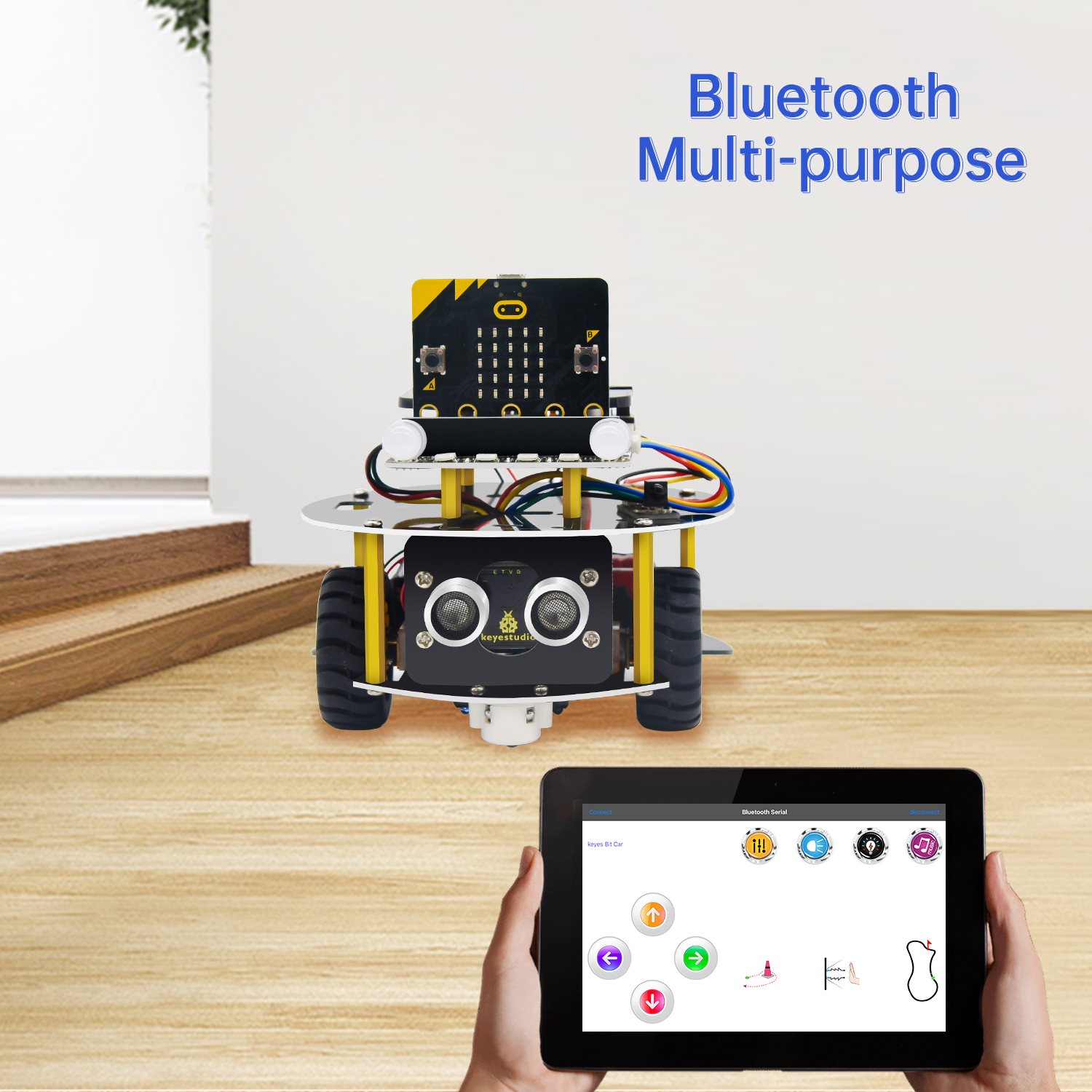 Keyestudio Micro:Bit V2 Robot  – Smart Home Micro Bit recenzja i cena