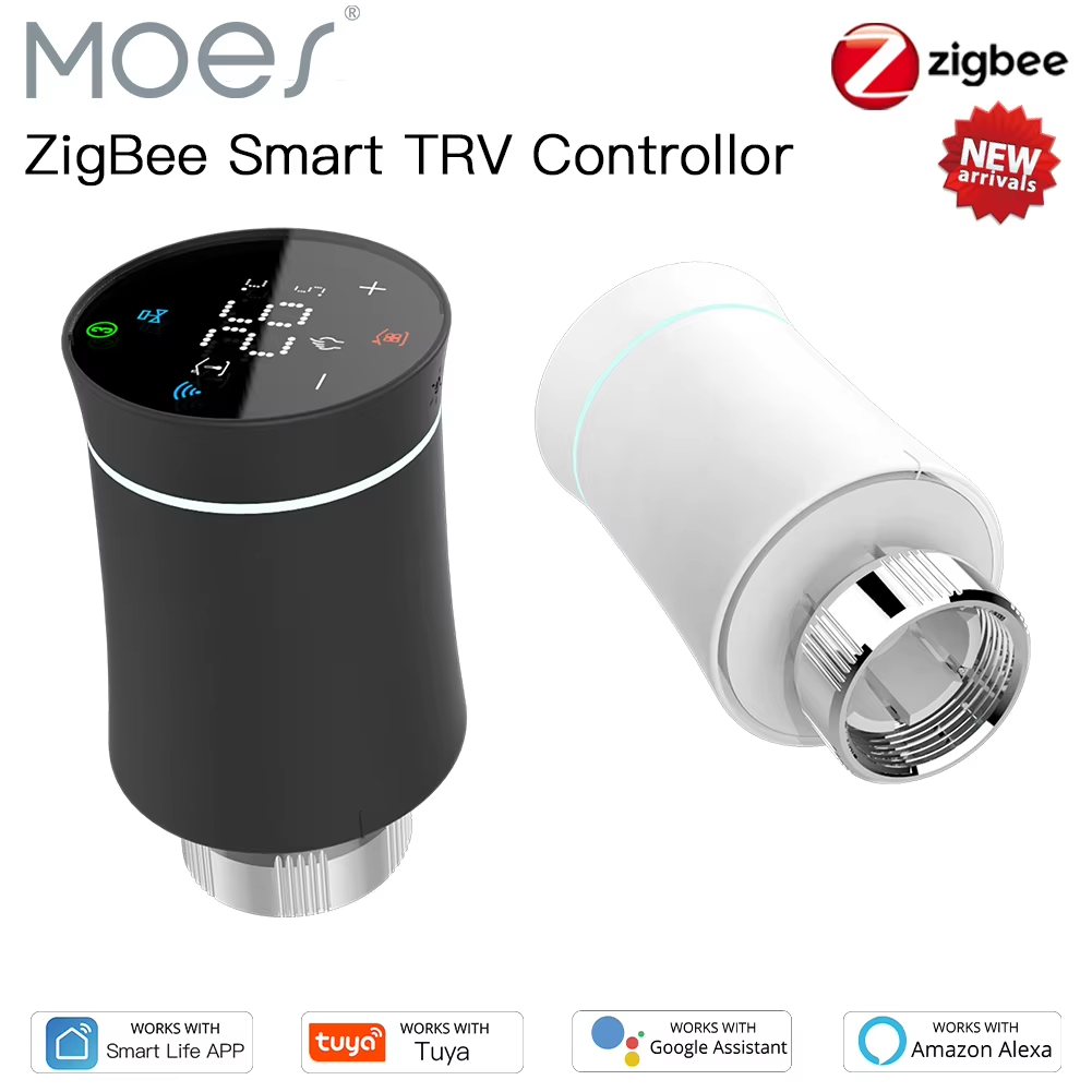MOES ZigBee 3.0 TRV Thermostat – Smart Home Thermostat recenzja i cena