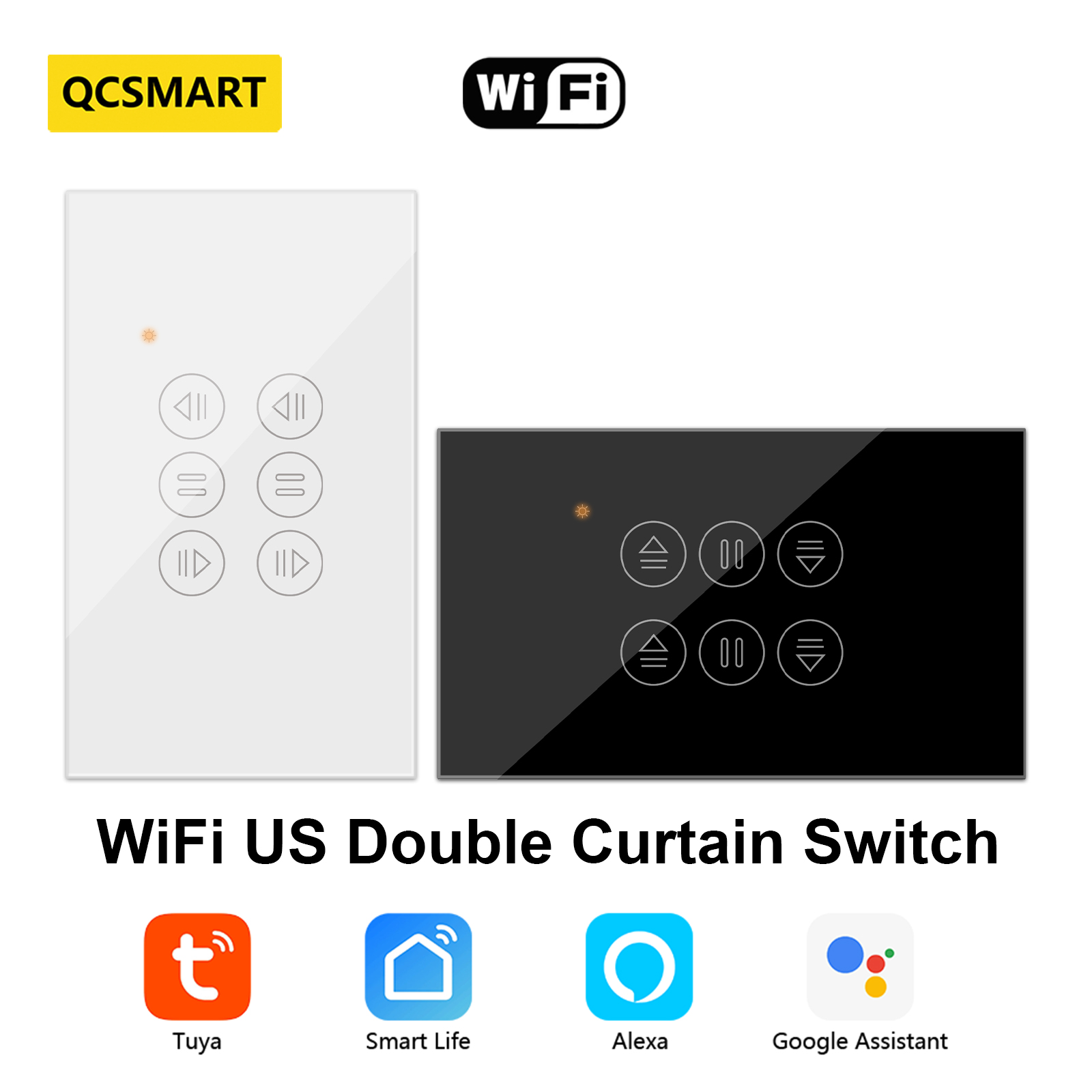 QCSMART WiFi Double Curtain US – Universal Remote Smart Home recenzja i cena