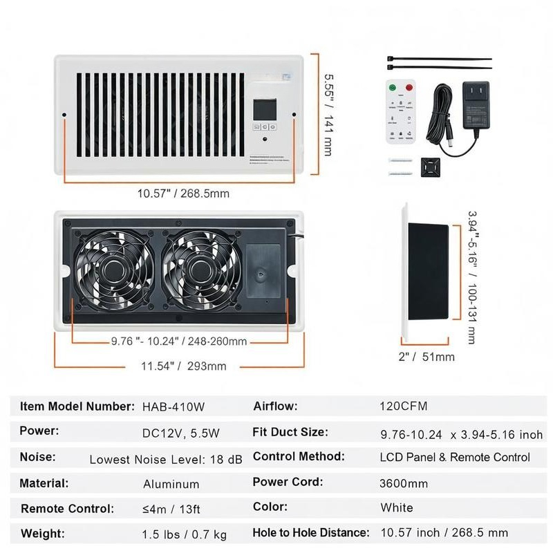 Ventilator Air Extractor 4” x  – Smart Home X10 recenzja i cena